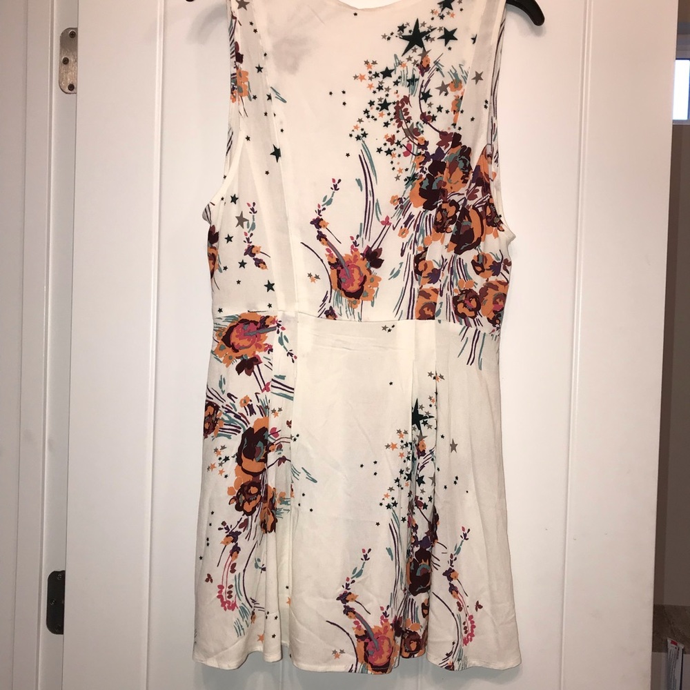 Free People Back to Basics Floral Stars Wrap Top - Picture 7 of 7